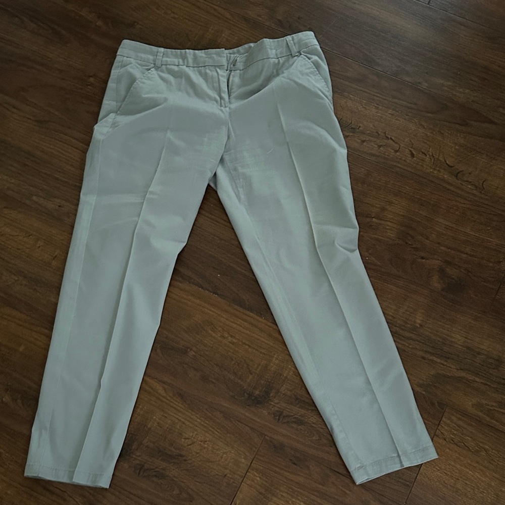 New York & Company Light Gray Chinos